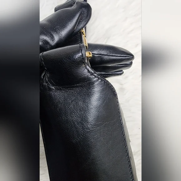 FULL SET Chanel Black Chocolate Bar Leather Bag - Picture 12 of 16